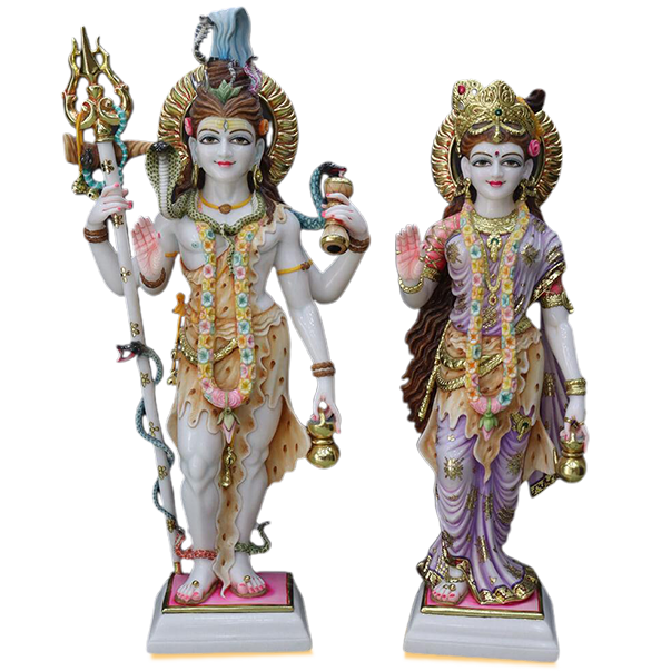 Shiv Parvati Statue